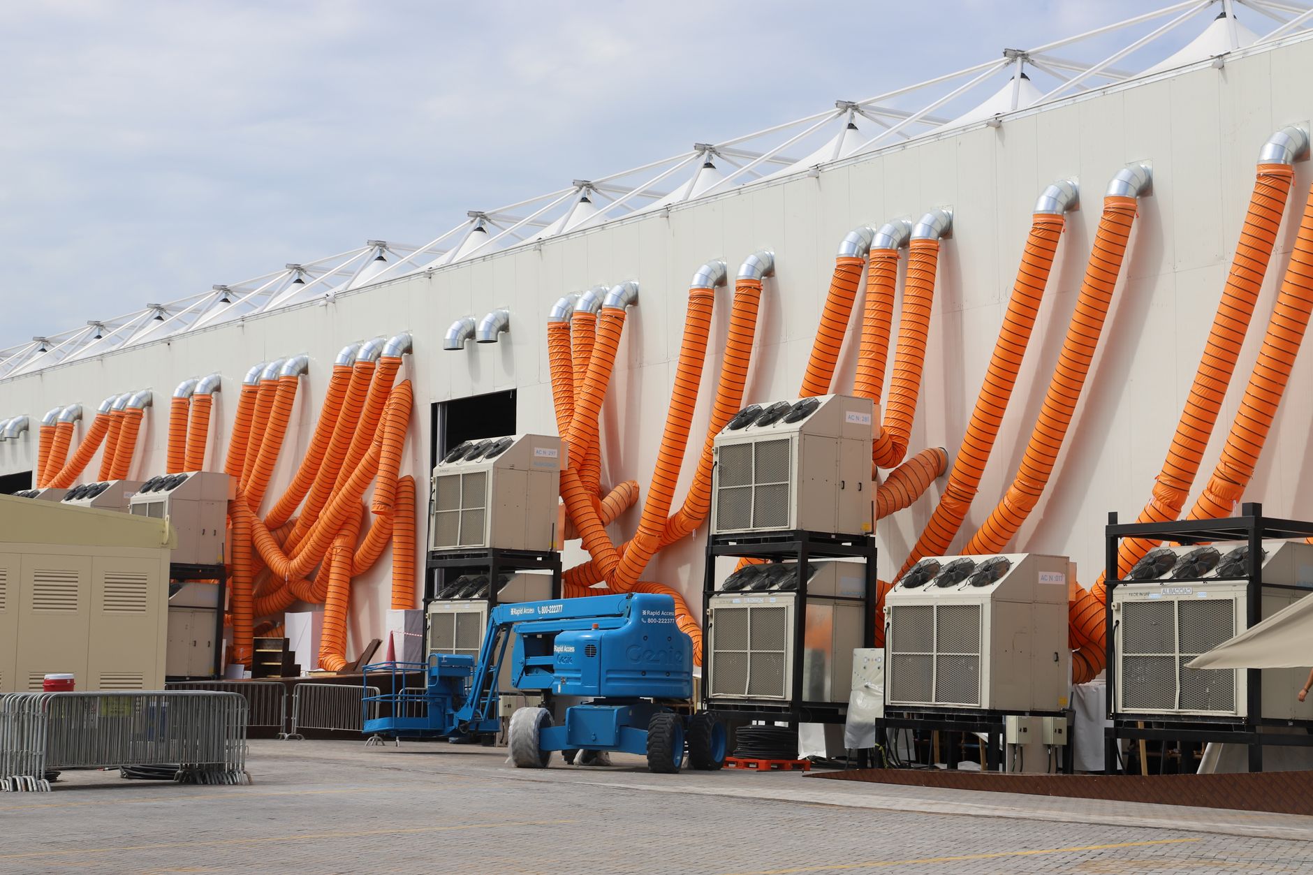 Air Handling Units (AHUs) & Ductwork, commercial HVAC system